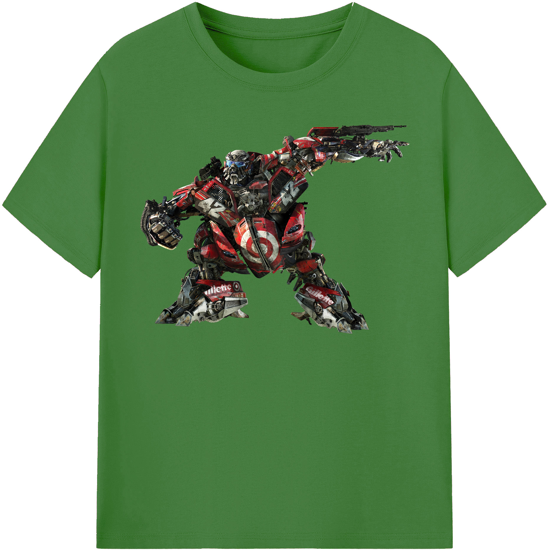 （画像用）  レディースカジュアルプリントTシャツ（綿100％）